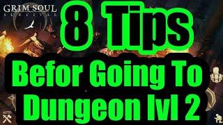 Grim Soul Dark Fantasy  #958 Tips You Must Know Before Going to Dungeons floor 2