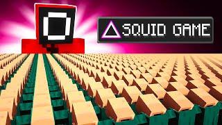 456 Villagers Simulate Squid Game in Minecraft