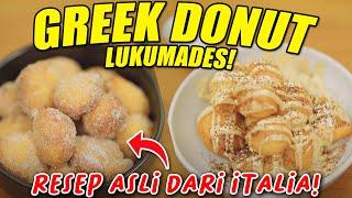 IDE USAHA GREEK DONUT LUKUMADES RESEPNYA ASLI DARI ITALIA