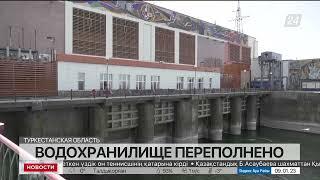 Уровень Шардаринского водохранилища достиг критической отметки