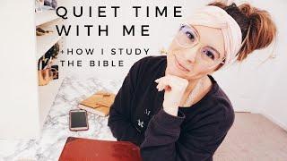 my quiet time routine + HOW to study the Bible  Nastasia Grace