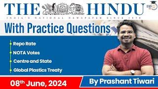 The Hindu Analysis by Prashant Tiwari  08 June 2024  Current Affairs Today  StudyIQ