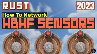 RUST Electrical  How To Network HBHF Sensors - 2023