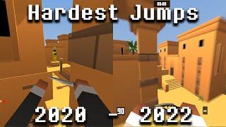 The History Of Krunker.ios Hardest Jump Impossible