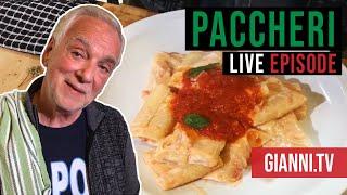 First live recipe Paccheri