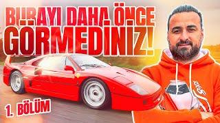 ALMANYADA FERRARİNİN GİZLİ GARAJINA GİRDİK F40?  ALMANYA VLOG 1. BÖLÜM