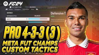 Pro 433 3 Custom Tactics - The Best Tactics For Every Pro in EA FC 24