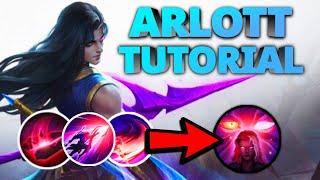 HOW TO USE THE OVERPOWERED ARLOTT  ARLOTT TUTORIAL 2023  ARLOTT BUILD  Mobile Legends  MLBB