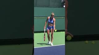 Camilla Giorgi 018-2 Sexy Exclusive Practice 2023 Indian Wells WTA