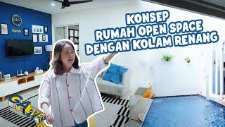 RUMAH INSPIRATIF CASA KALANDRA KOMBINASI RUMAH SKANDINAVIAN DAN INDUSTRIAL  GAWE