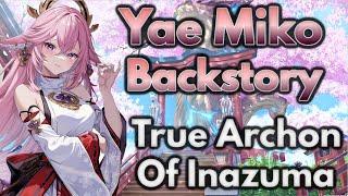 Yae Miko Backstory & Lore Explained Why Lady Kitsune Is The True Archon Of Inazuma