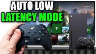 How To Turn On Auto Low Latency Mode On Xbox Series XS Game Mode