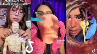 ASMR TikToks  TIKTOK Compilation  Part 79  For TINGLES SLEEP RELAX and SATISFYING  ADHD