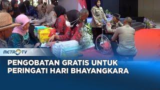 Untuk Peringati Hari Bhayangkara Polda Jatim Gelar Pengobatan Gratis