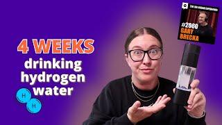 Hydrogen Water Benefits Revealed  My 4 Week Results