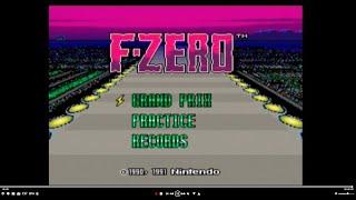 F Zero Nintendo Original Retro