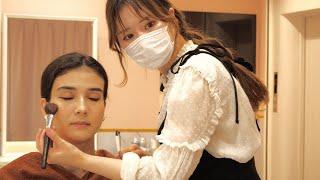 ASMR Doing Your Makeup Soft Spoken Japanese