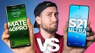 Galaxy S21 Ultra vs Huawei Mate 40 Pro  VERSUS