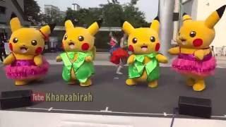 Lagu Anak Cari Pokemon Go Senam BONEKA BADUT Goyang Pokemon Lucu