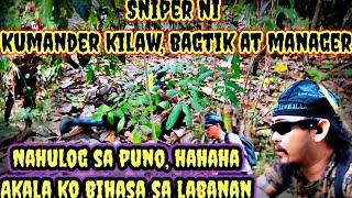 NAHULOG ANG SNIPER SA PUNO AKALA KO BIHASA SA LABANAN AT MATINIK basic lang pala