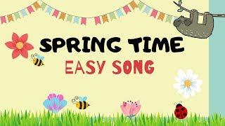 Spring Song for kids  Easy Monkey Songs