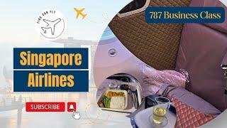 Singapore Airlines 787 Regional Business Class