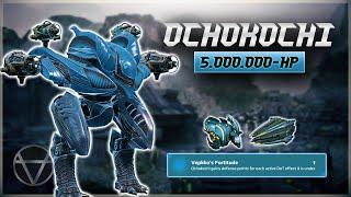 WR  Ochokochi Gets 5.000.000 Effective HP w Armadillo – Mk3 Gameplay  War Robots