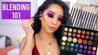 MAKEUP MONDAY  HOW TO LAYER AND BLEND COLORFUL EYESHADOWS  ohmglashes