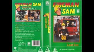 Fireman Sam Lost Cat Australian VHS