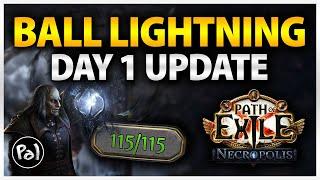 PoE 3.24 Ball Lightning SLAPS Day 1 Update & Useful Tips
