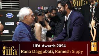 Rana Daggubati & Ramesh Sippy At IIFA Awards 2024