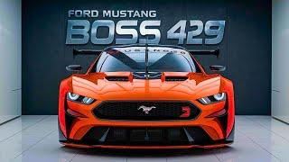 NEW 2025 Ford Mustang Boss 429 Officially Revealed - FIRST LOOK