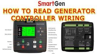 #SmartGen HGM 6020 #Generator controller wiring diagram  How to Read Electrical wiring #dseDrawings