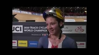 UCI World Championship women’s Pursuit 2020 World Record Dygert 3.16