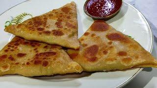 Afghani bolani recipe  Afghani street food bolani recipe  Afghani paratha recipe 