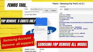 Fenris Samsung FRP Remove Tool Register Buy Credit tutorial - Samsung FRP Remove all support #frp