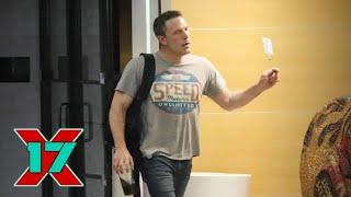 Ben Affleck Spends Sunday At The Office After Meeting Up With Jennifer Garner