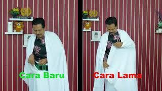 Cara Terbaru Memakai Pakaian Ihram 2022  how to wear ihram clothes properly  طريقة لبس الإحرام