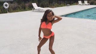 Dabria Aguilar  Shower - Becky G  #Back2School2014