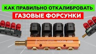 Как правильно откалибровать газовые форсунки? Форсуночная рейка MARS YOTA RED type 30