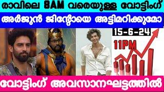 LIVE Voting Result Today 8 AM  Asianet Hotstar BiggBoss Malayalam Season 6 Latest Vote Result