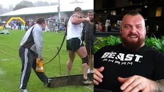 EDDIE HALLS FIRST STRONGMAN COMPETITION  Eddie Hall