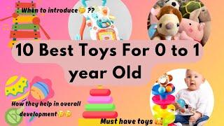 10 Must Have Toys for Babys First Yearbest baby toys for development