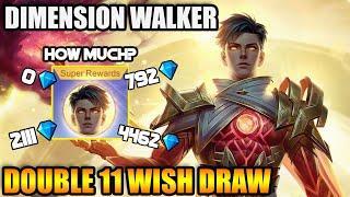 HOW MUCH IS GUSIONS - DIMENSION WALKER DOUBLE 11 11.11 SKIN? - MLBB WHAT’S NEW? VOL. 131