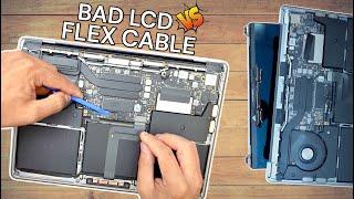 Display Turning off  MacBook Pro 13 A1708A1706 LCD and Display Cable Replacement Guide