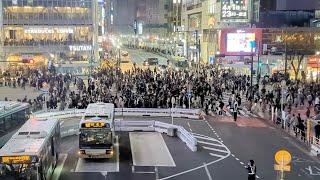 Japan Tokyo  4K - Shibuya Crossing Time Lapse