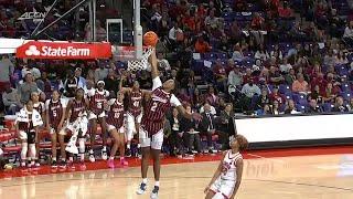 DUNK By Freshman Ashlyn Watkins For #1 South Carolina Gamecocks vs Clemson Tigers