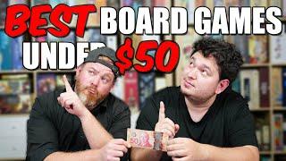 TOP 5 BOARD GAMES UNDER  $50