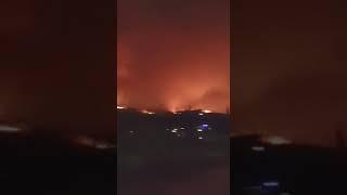 Breaking News Forest fire spreading fast in Croatia today 2024-07-30 ️