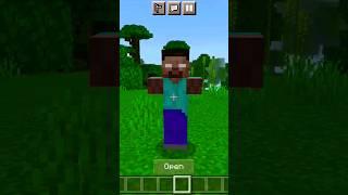 I found herobrine  in my world #shorts #shortsfeed #viral